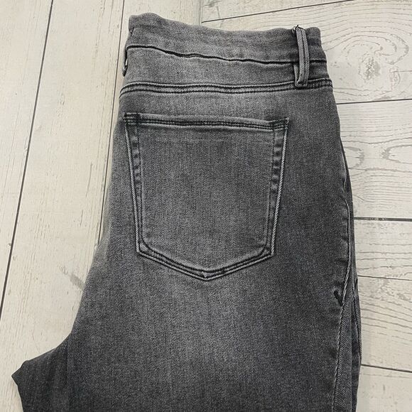 Good American Women's Size 18 Black Good Legs Skinny Ankle Stretch Denim Jeans - Picture 2 of 9